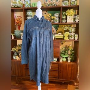 RL Denim Dress SMALL
